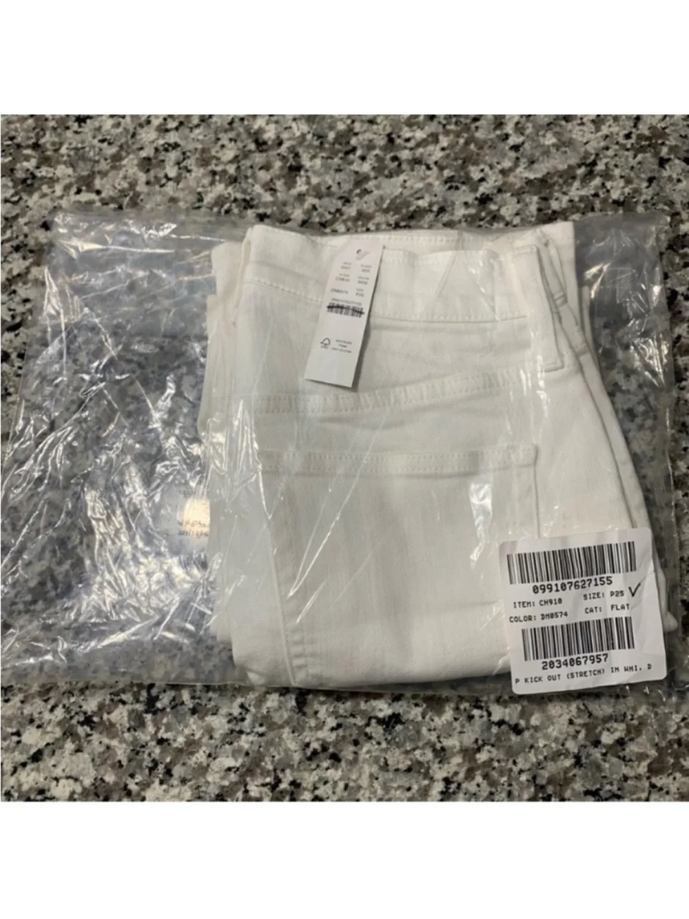J Crew Jeans 25P High Rise White